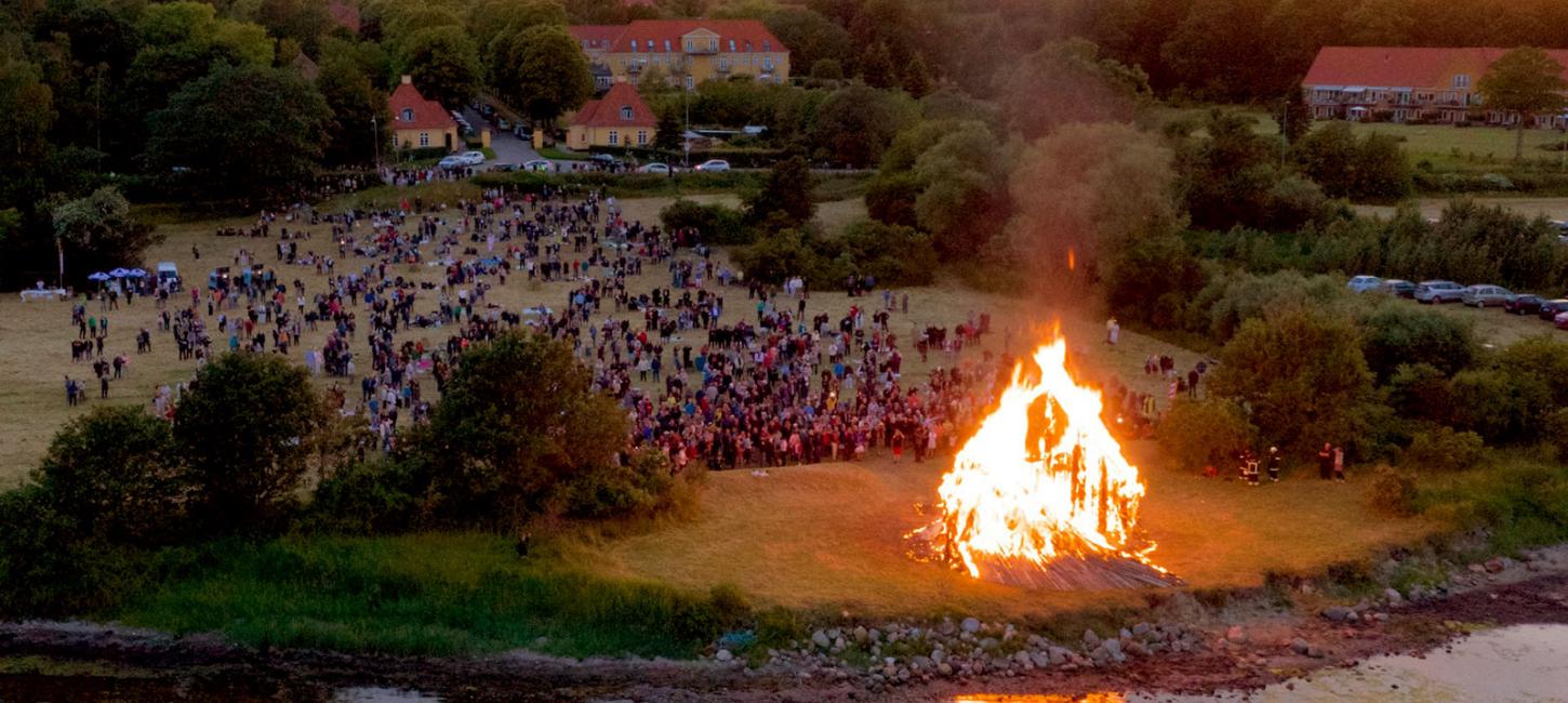 Sankt Hans | Kulturbål | 2024 | Anneberg Kulturpark | Odsherred | Sjælland | Danmark